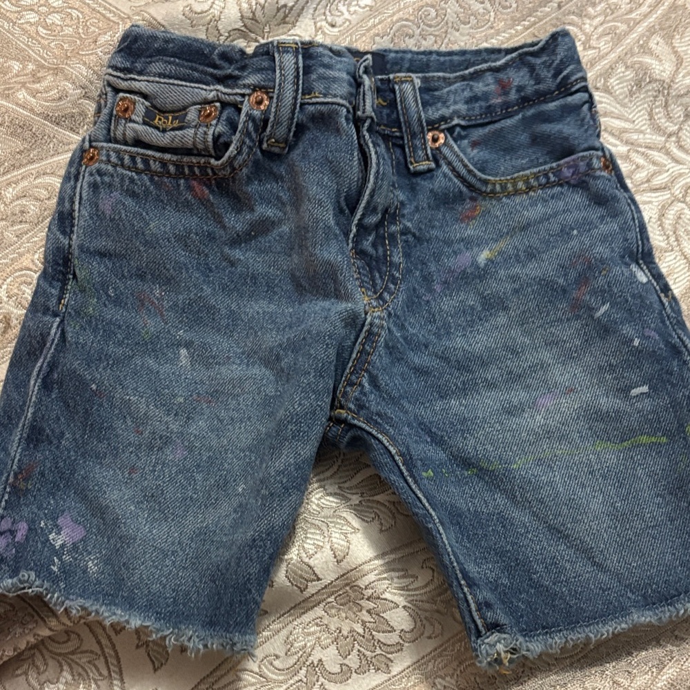 Polo by Ralph Lauren Kids Denim Shorts - Blue